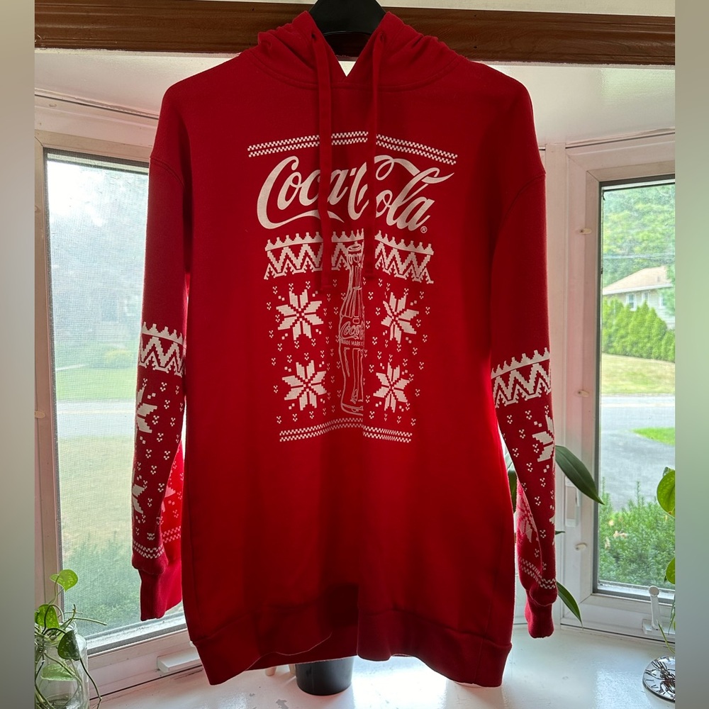 Coca Cola red Christmas sweater - small